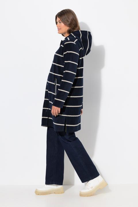 Produktbild Laurasøn Lange Fleecejacke, Kapuze, Langarm (44, 46)