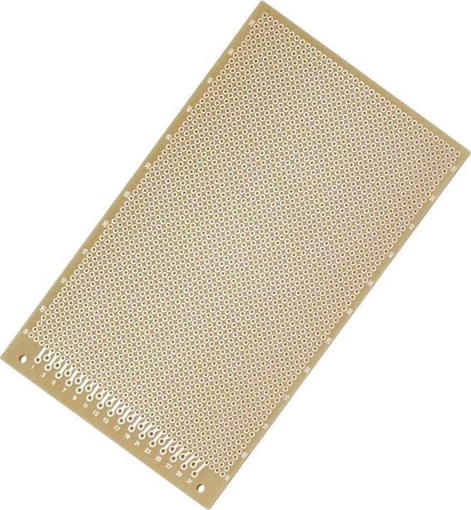 Quadrios 1906SA043 Circuit board hard paper (L x W) 160 mm x 100 mm 35 µm pitch 2 (Circuit board)