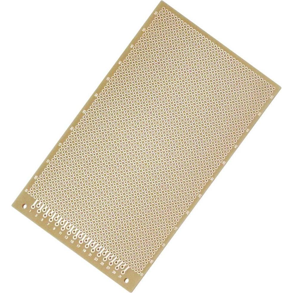 Quadrios 1906SA043 Platine Hartpapier (L x B) 160 mm x 100 mm 35 µm Rastermass 2 (Platine), Elektronikzubehör + Gehäuse