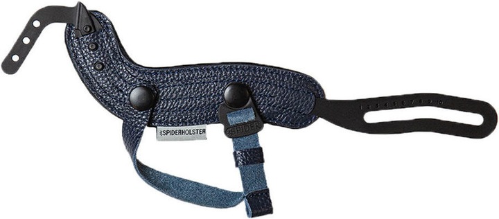 Produktbild Spider Holster SpiderPro Hand Strap v2 Handschlaufe aus Leder Dunkelblau (Handschlaufe)