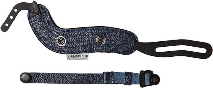 Produktbild Spider Holster SpiderPro Hand Strap v2 Handschlaufe aus Leder Dunkelblau (Handschlaufe)
