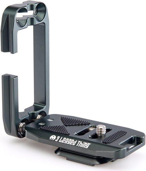 3 Legged Thing ELLIE SHORT Grey compatible with Peak Design Capture Clip and Arca (Stand adapter)