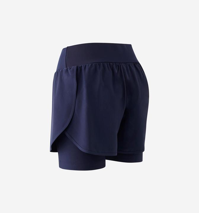 Produktbild Rockrider Radhose kurz MTB Expl 100 Damen blau (XL)