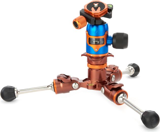 Actual product image 3 Legged Thing Legends Bucky Bronze Allround Tripod with Ball Head AirHed VU (Carbon)