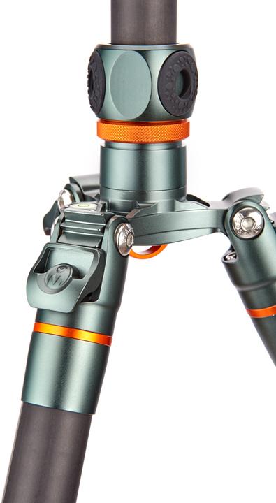 Actual product image 3 Legged Thing Legends Bucky Grey Allround Tripod with Ball Head AirHed VU Blue (Plastic)