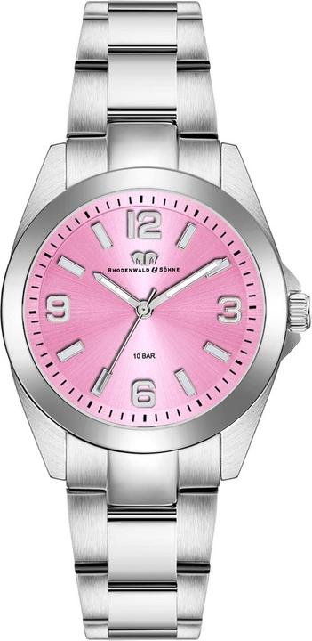 Actual product image Ladies Quartz Watch Majestia Stainless Steel Silver - 32436 (Analogue wristwatch, 37.50 mm)