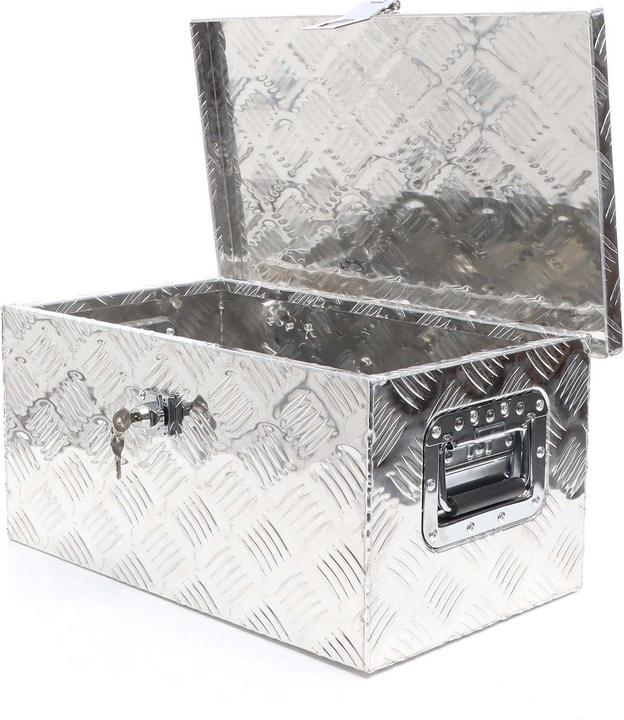 Produktbild XPOtool Werkzeugbox Alu 50,8x30,5x24cm Silberfarben Transportbox Werkzeugkiste