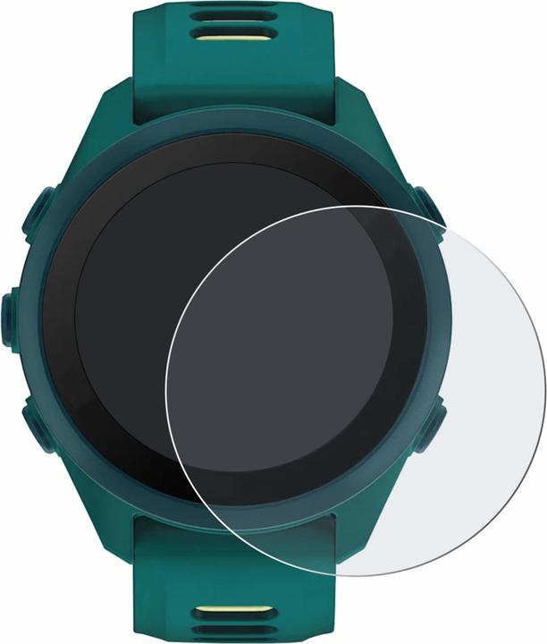 Produktbild upscreen Schutzfolie für Garmin Forerunner 170 Music Displayschutz Displayschutzfolie Folie Matt