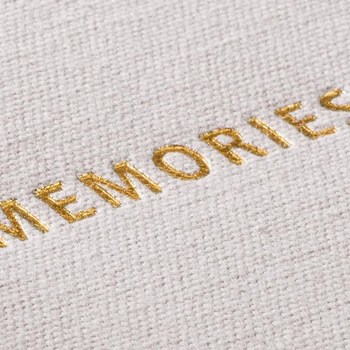 Productafbeelding Hama Jumbo album "Memories", 30x30 cm, 50 zwarte pagina's, grijs (30 x 30 cm)
