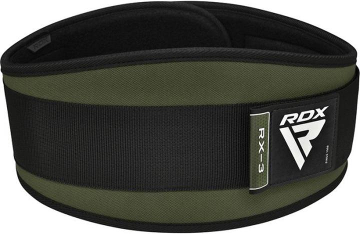 Produktbild Rdx Weight Lifting Belt Eva Curve Rx3 Army Green-L (L)