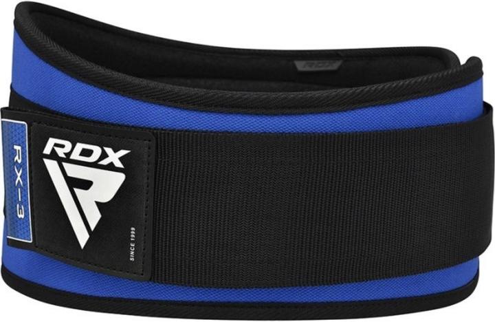 Productafbeelding Rdx Gewichthefgordel Eva Curve Rx3 Blauw-L (L)