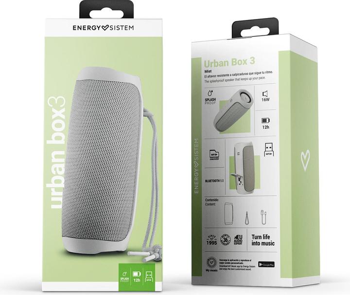 Actual product image Energy Sistem Urban Box 3 Mist (12 h)