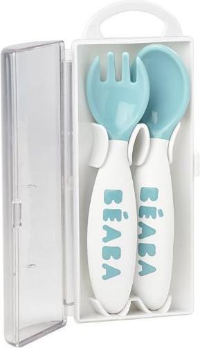 Actual product image Beaba 2nd age training fork and spoon
