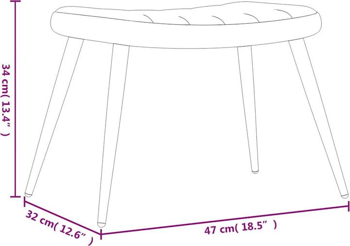 Produktbild vidaXL Relaxsessel