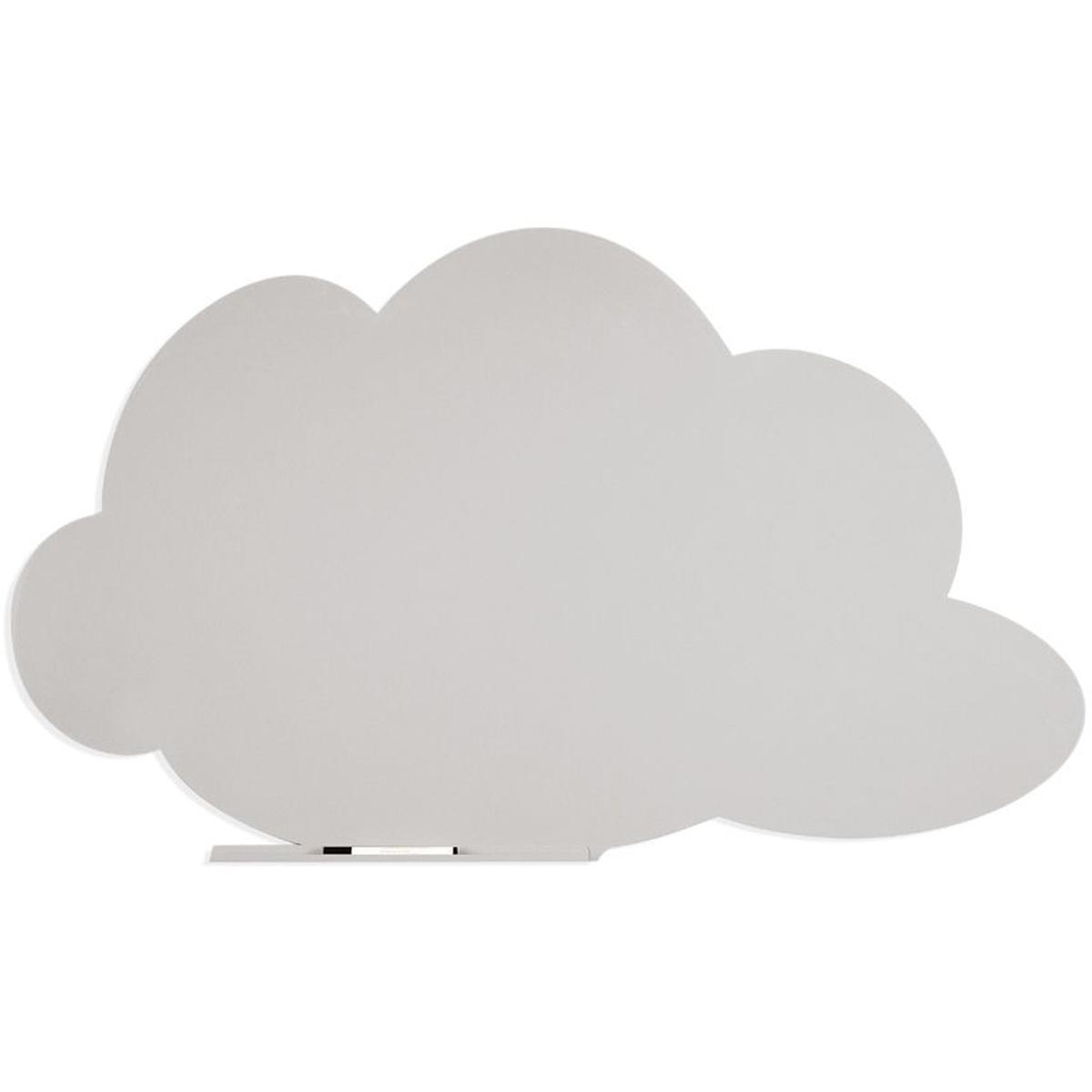 Rocada, Präsentationstafel, Symbol-Tafel Skinshape Wolke lackiert 75x115cm RAL 7035 lichtgrau (75 x 115 cm)