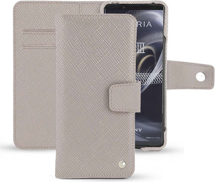 Actual product image Noreve Leather wallet with horizontal flap (Sony Xperia 5 III)