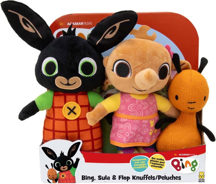 Immagine prodotto Bing Flop e Sula confezione da 3 peluches (7 cm)