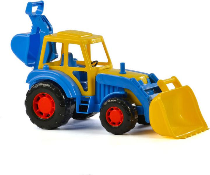 Productafbeelding Polesie Tractor met voorlader Blauw