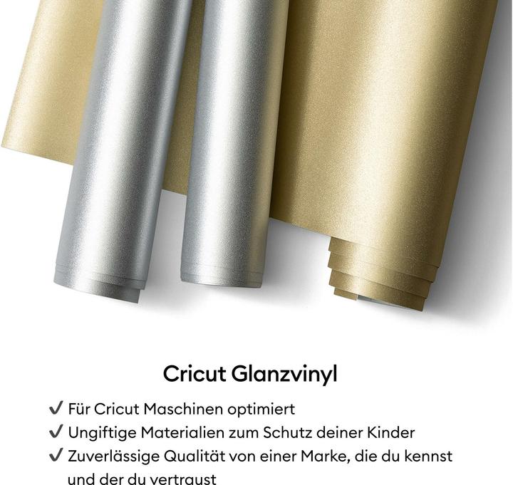Produktbild Cricut Vinylfolie Permanent Musterpack Glanz 30.5 x 61 cm
