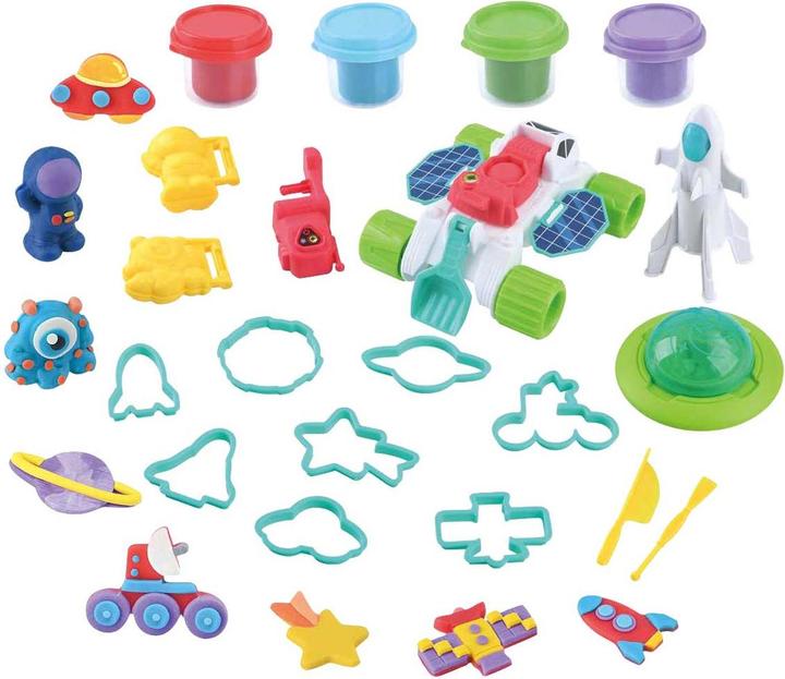PlayGo Weltraumabenteuer Ton-Set – 4 Tontöpfe