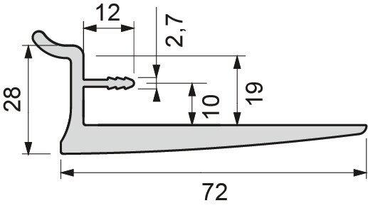 Produktbild OK-Line Bodenträger Wall System