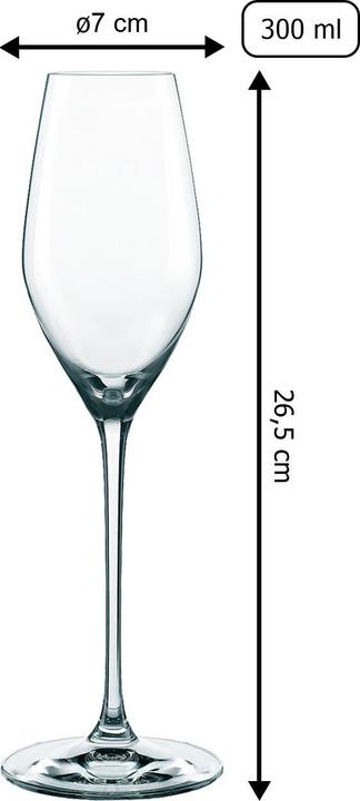 Actual product image Nachtmann Supreme (30 cl, 4 Glasses, Champagne glasses)