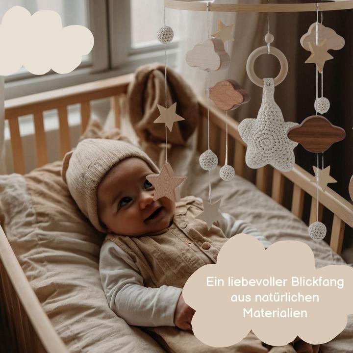 Image du produit Hermex Hängemobile Mobile Schlafmobile Baby Wiege Spielzeug