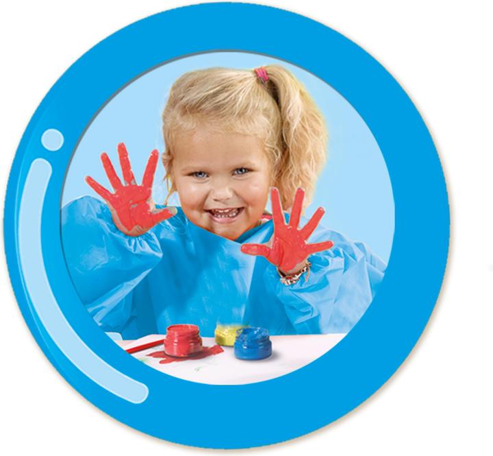 Actual product image Ses My First - finger paint handprint animals