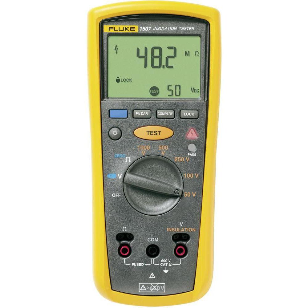 Fluke, Multimeter, Isolationsmessgerät 1507 50 V, 100 V, 25 (CAT IV 600V)