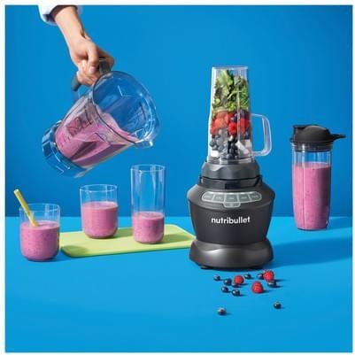 Productafbeelding NutriBullet Staafmixer NBF500DG donkergrijs (1200 W)