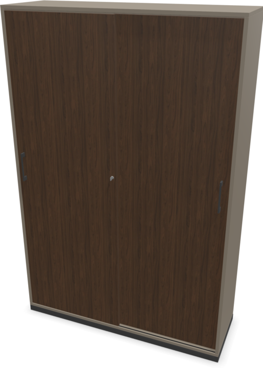 Walnut decor dark with structure, Dark grey, Cubanite grey
