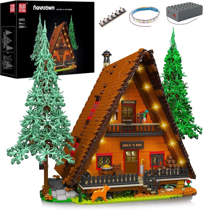 Actual product image Mould King Forest hut