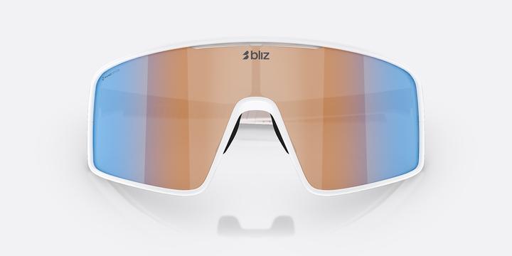 Produktbild Bliz P001 (White, Nano Optics Nordic Ligh Coral - Orange w blue multi)