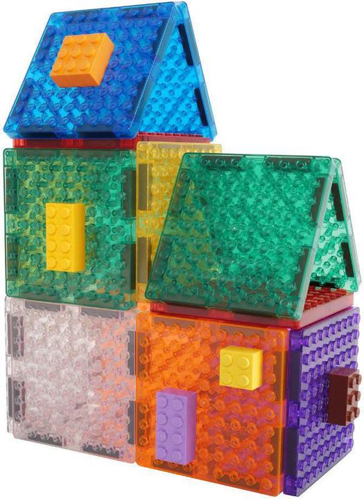 Actual product image Cleverclixx Brick Tiles Pack Intense | 16 Teile