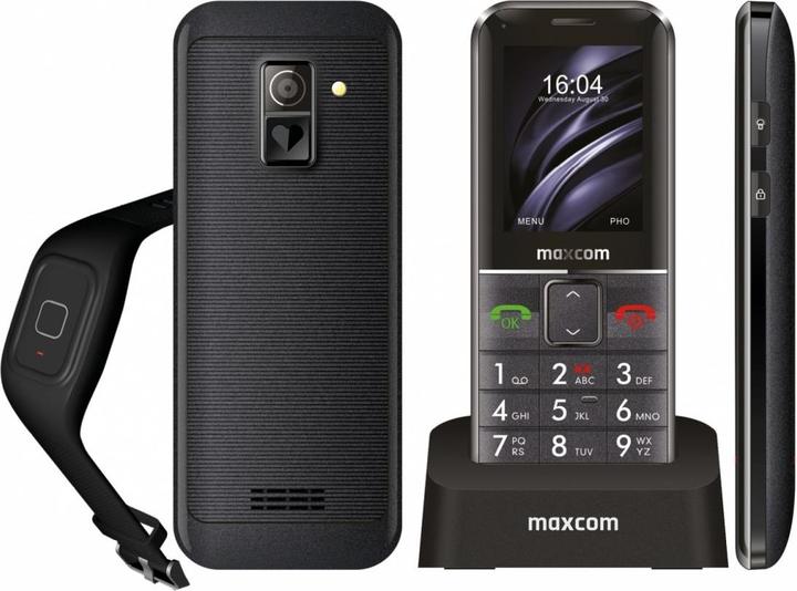 Maxcom MM735 Comfort mobile phone + SOS bar black (2.20", 2 Mpx, 3G)