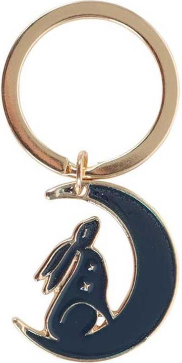 Actual product image Something Different Midnight Hare Keyring