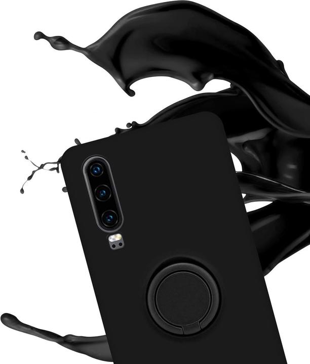 Actual product image Cadorabo TPU Liquid Ring Silicone Case Cover (Huawei P30)