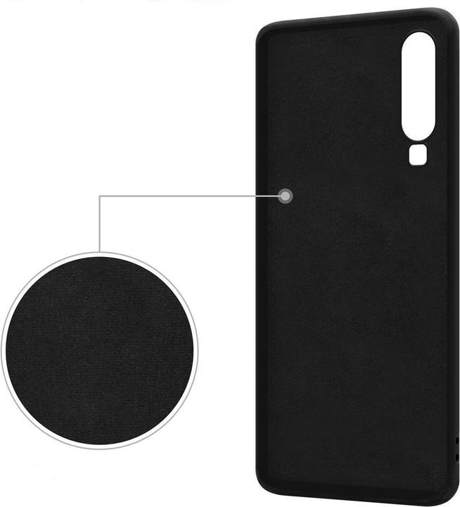 Actual product image Cadorabo TPU Liquid Ring Silicone Case Cover (Huawei P30)