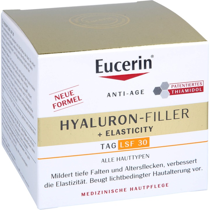 Image du produit Eucerin HYALURON-FILLER + ELASTICITY Soin de jour SPF 30 (50 ml, Crème de jour, SPF 30)