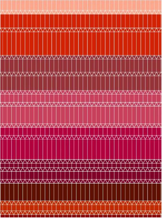 Actual product image Moooi Zigzag carpet (300 x 400 cm)