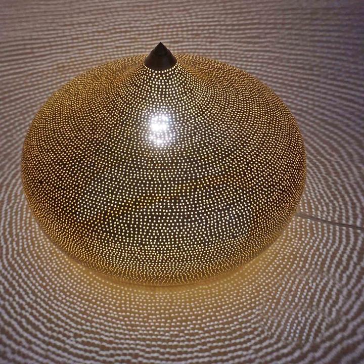 Actual product image Sweet Mint Oriental Lamp Potiki Dots (E27)