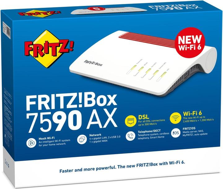 Produktbild AVM FRITZ!Box 7590 AX International