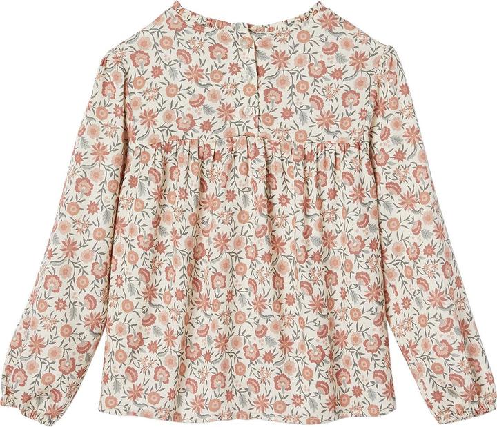 Actual product image Vertbaudet Mädchen Bluse mit Blumenmuster (134)