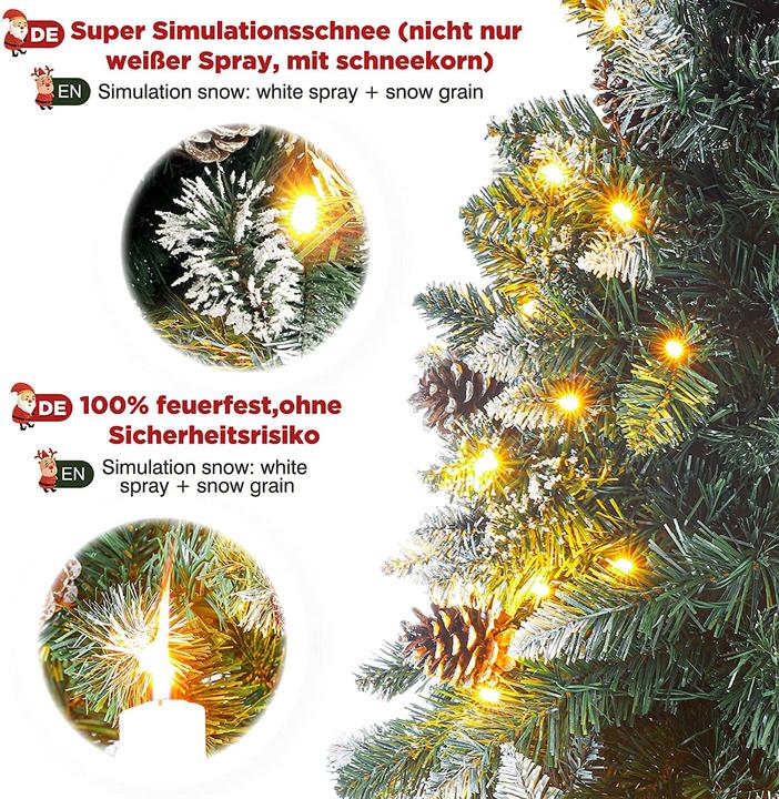 Produktbild Yorbay Weihnachtsbaum (180 cm)