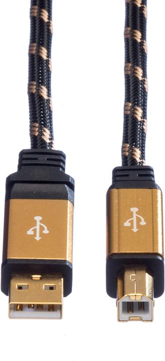 Actual product image Roline GOLD USB cable (1.80 m, USB 2.0)