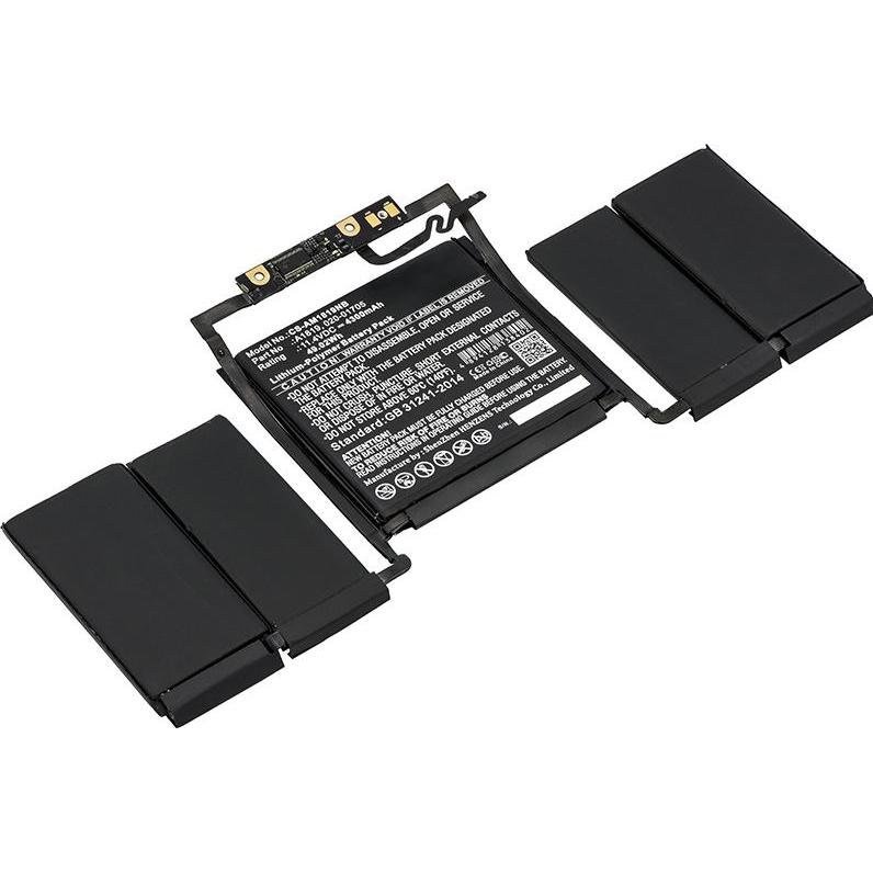 NoName Laptop battery for MacBook Pro 13" Touch Bar 2016-2017 A1819, Notebook Akku