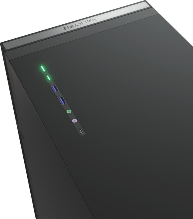 Produktbild Valkyrie VK02 LCD Black (ITX, ATX, mATX, Mini-ITX)
