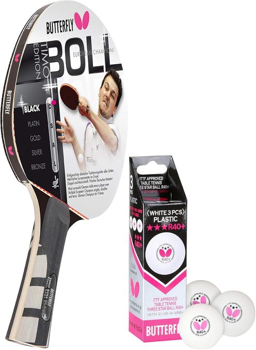 Image du produit Butterfly Raquette de ping-pong - Timo Boll Black 85030