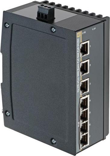 Produktbild Harting Gigabit Ethernet Switch PoE 24V 7-ports (7 Ports)