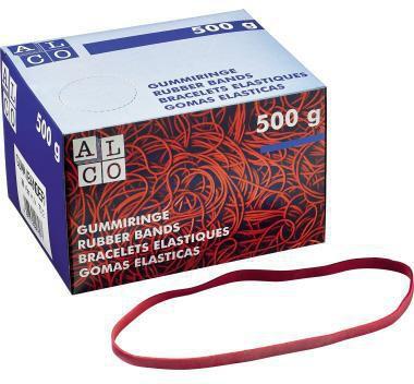 Immagine prodotto Alco Elastico 6 x 200 mm (L x L) in gomma rossa 500 g/confezione. (1 pz.)